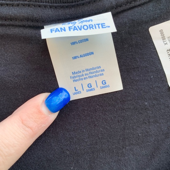 Ladies Peace, Love, Luck Short Sleeve Tee - Picture 2 of 3